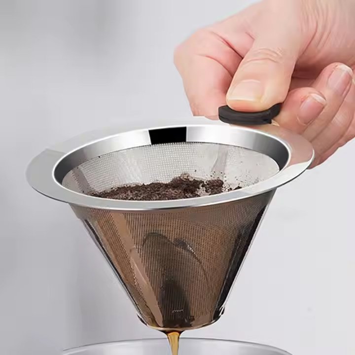 15 Micron Stainless Steel Manual Reusable Double Mesh Filter - Image 3