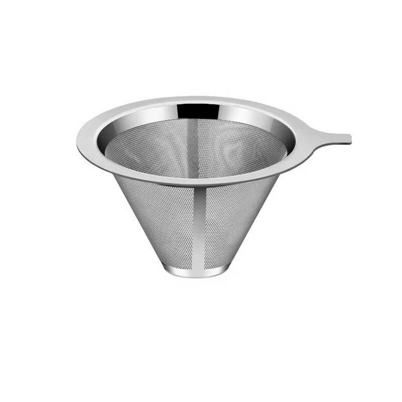 15 Micron Stainless Steel Manual Reusable Double Mesh Filter